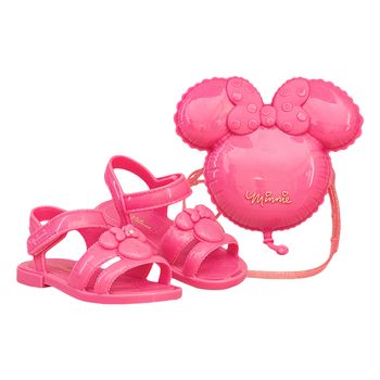 Sandalia-Rosa-Kids-Tag-Minnie-Frontal-|-Minnie-Tamanho--19---Cor--ROSA-GLLITTER-0